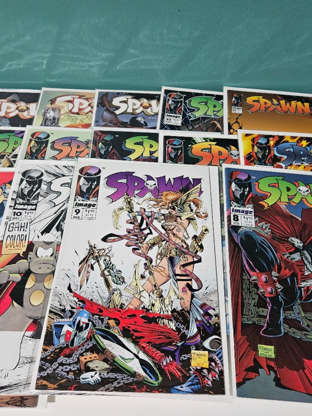 Spawn Image Comics Lot of 14 McFarlane #8-11, 19-20, 22, 24, 31-33, 87, 107-108